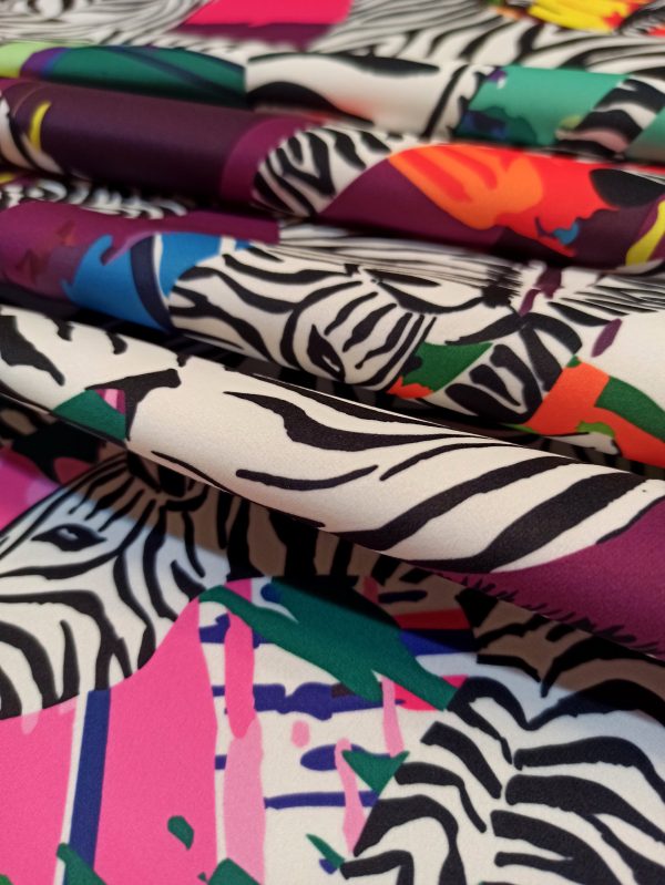 Zebra on Colours Sample - Image 6