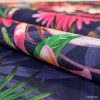 Pink-Paradise-Birds-Upholstery-Velvet-Fabric-Craftymouses7